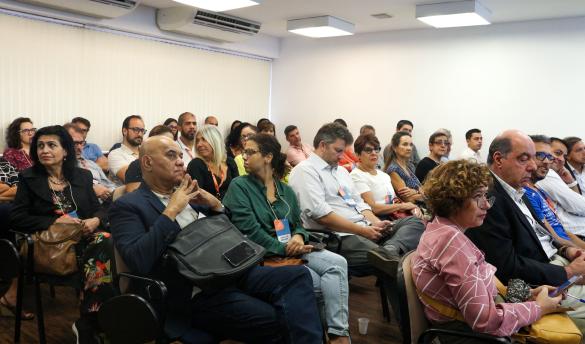 Imagem dos convidados no evento da APSA com a Aliança Centro-Rio